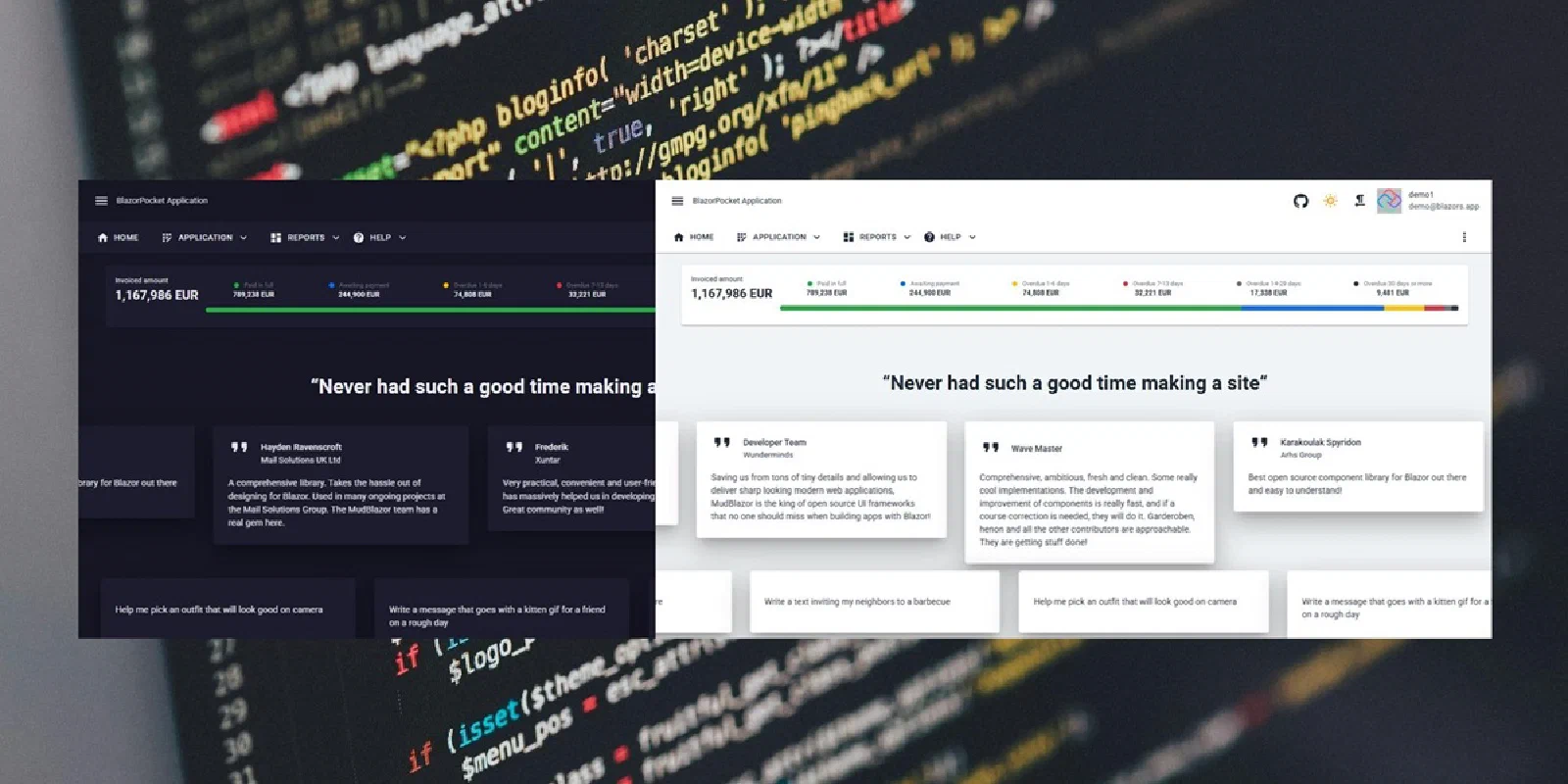 BlazorPocket App