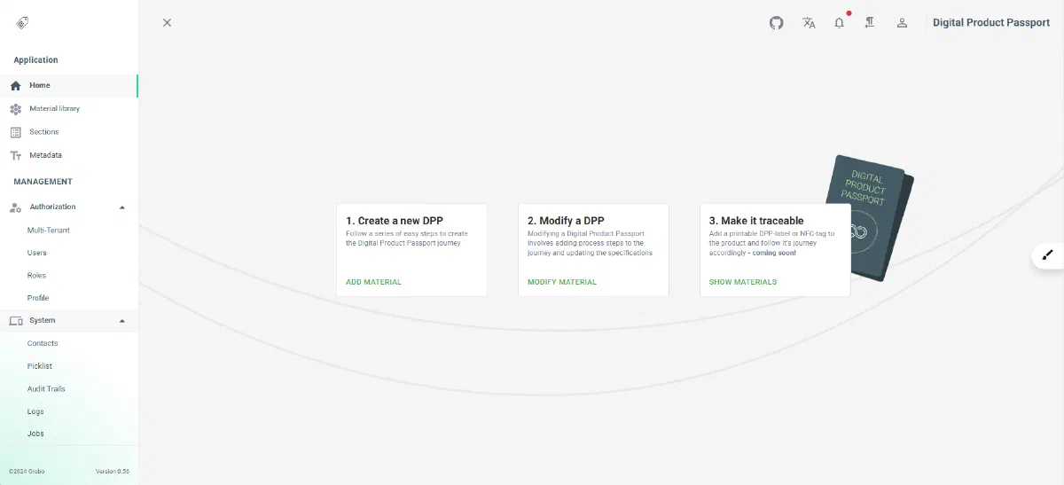 View Digital Product Passport Demo