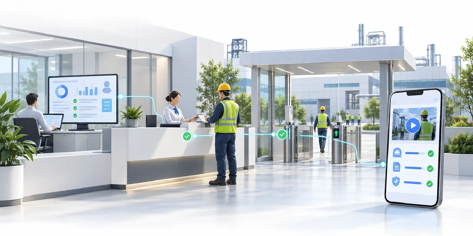 VisitorTraining: Enterprise Visitor Compliance Management